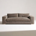 2-Sitzer-Sofa 180 x 90 x 78 cm in Taupe mit Cordbezug